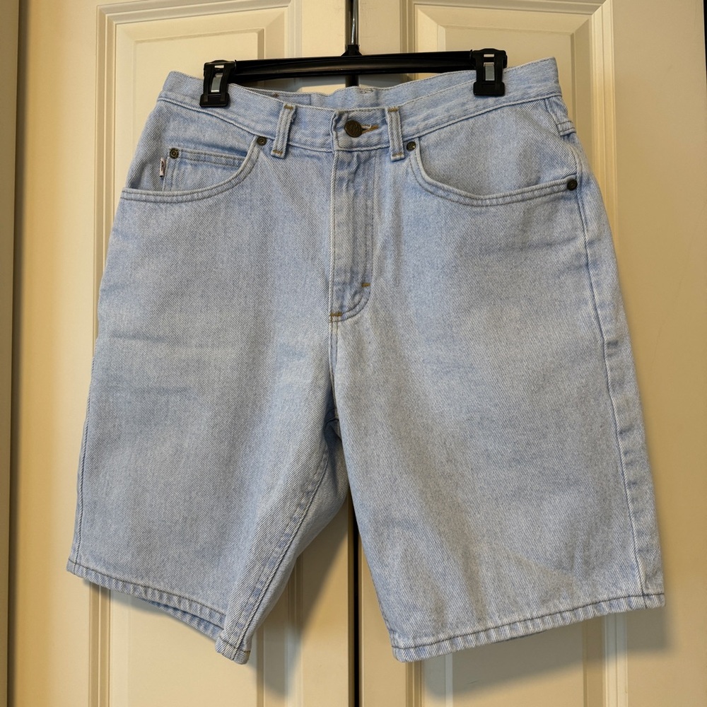 Vintage 100% Cotton Lee Riders Denim Jorts fits like a 28 (Vintage 32)
